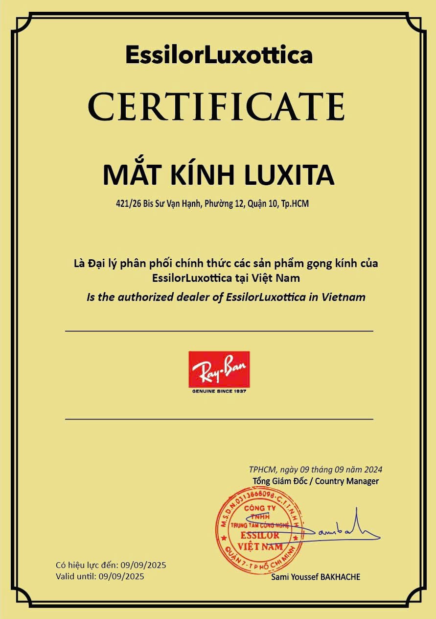 Mắt Kính RayBan • Đại lý uỷ quyền chính hãng!