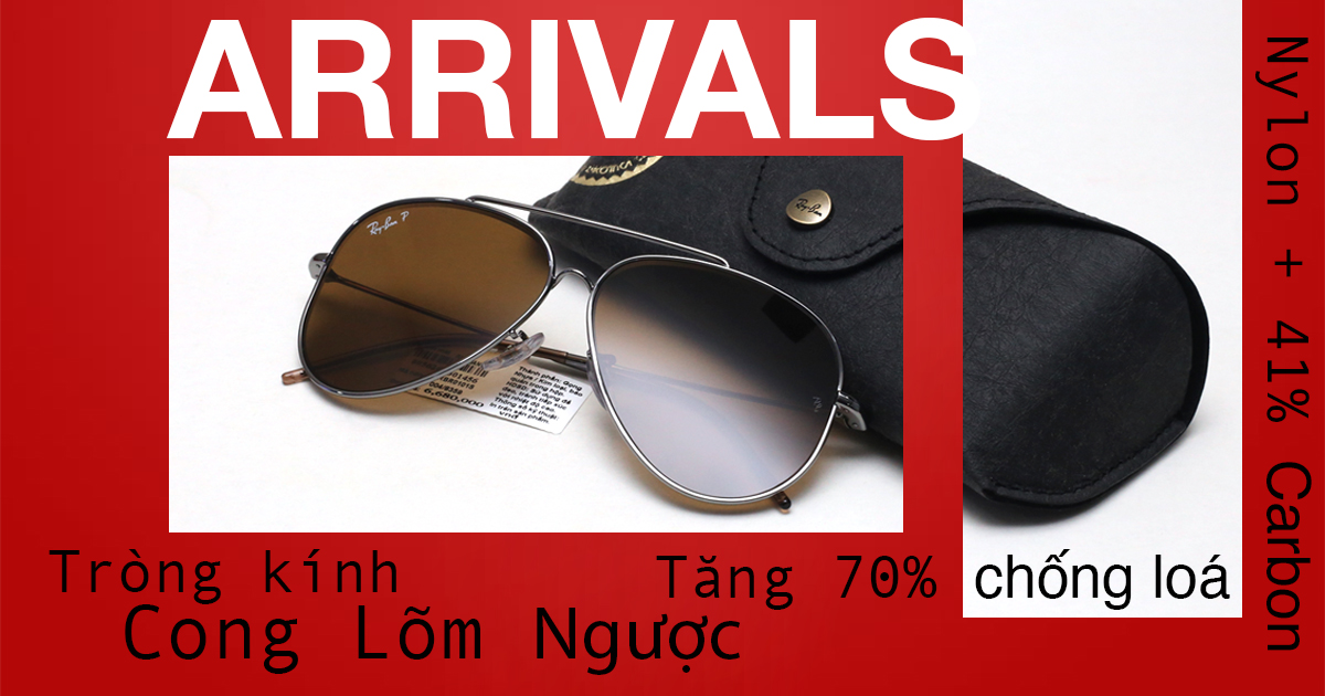 Mắt Kính RayBan • Đại lý uỷ quyền chính hãng!