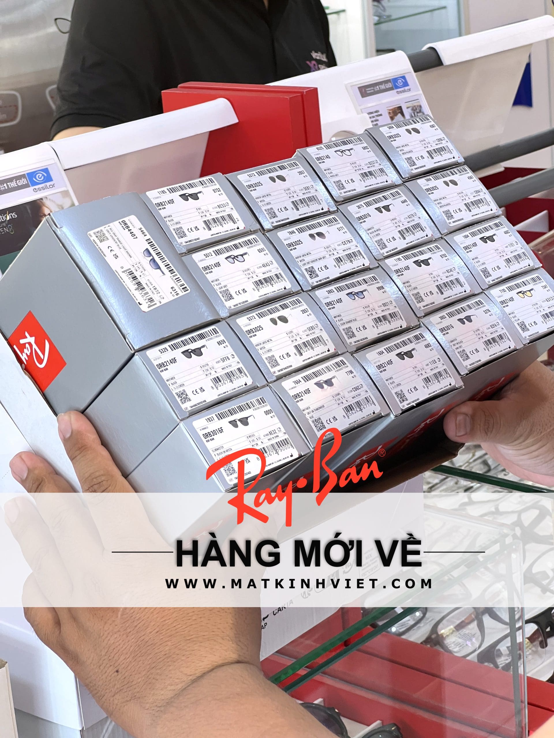 Mắt Kính RayBan • Đại lý uỷ quyền chính hãng!